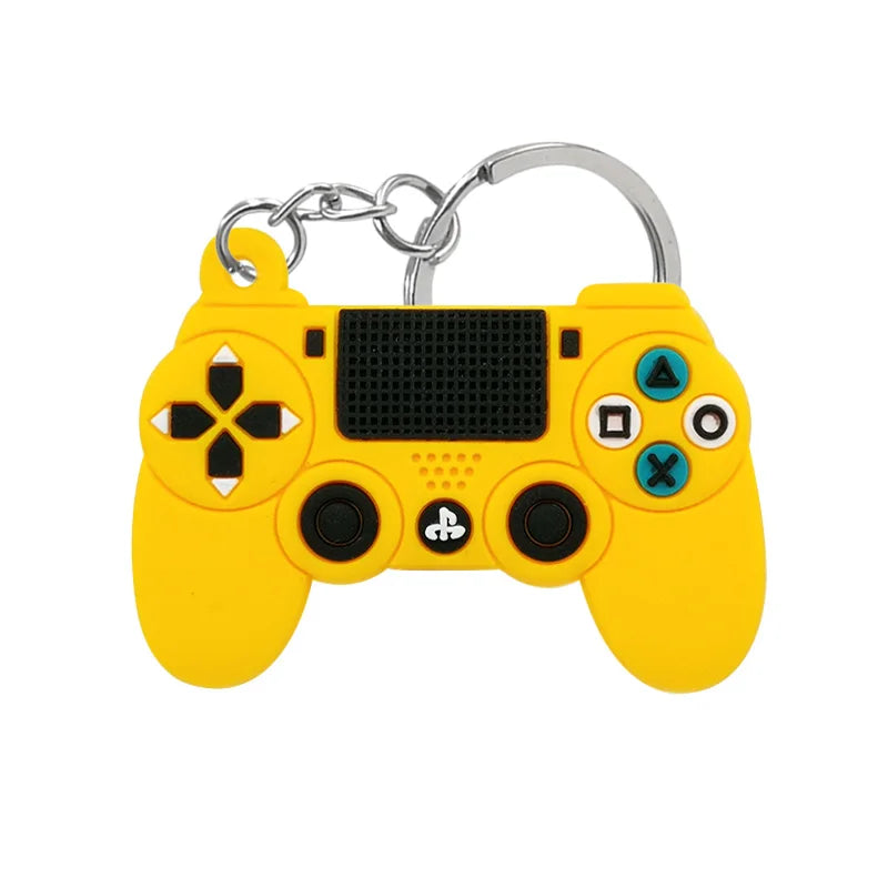 1PCS Cute keychain Gamepad Game Controller Keyring fit Car Key Accessories Children Birthday Joypad Souvenir Friends Party Gifts