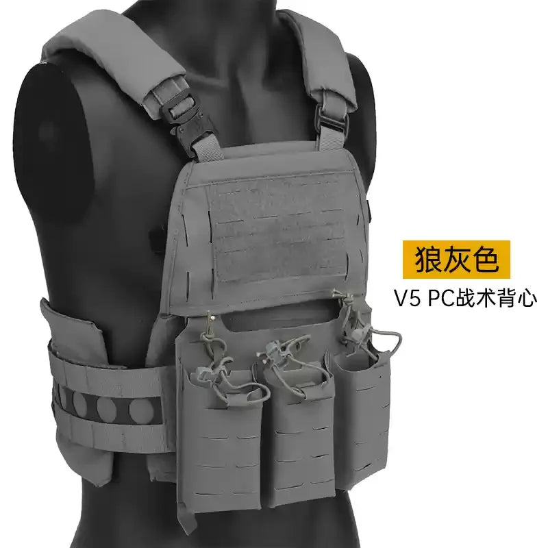 Tactical Soldier Remake Pharaoh FCPC Cosplay V5 Tactical Tank Top High Modular Lightweight Multi functional Quick Detachment