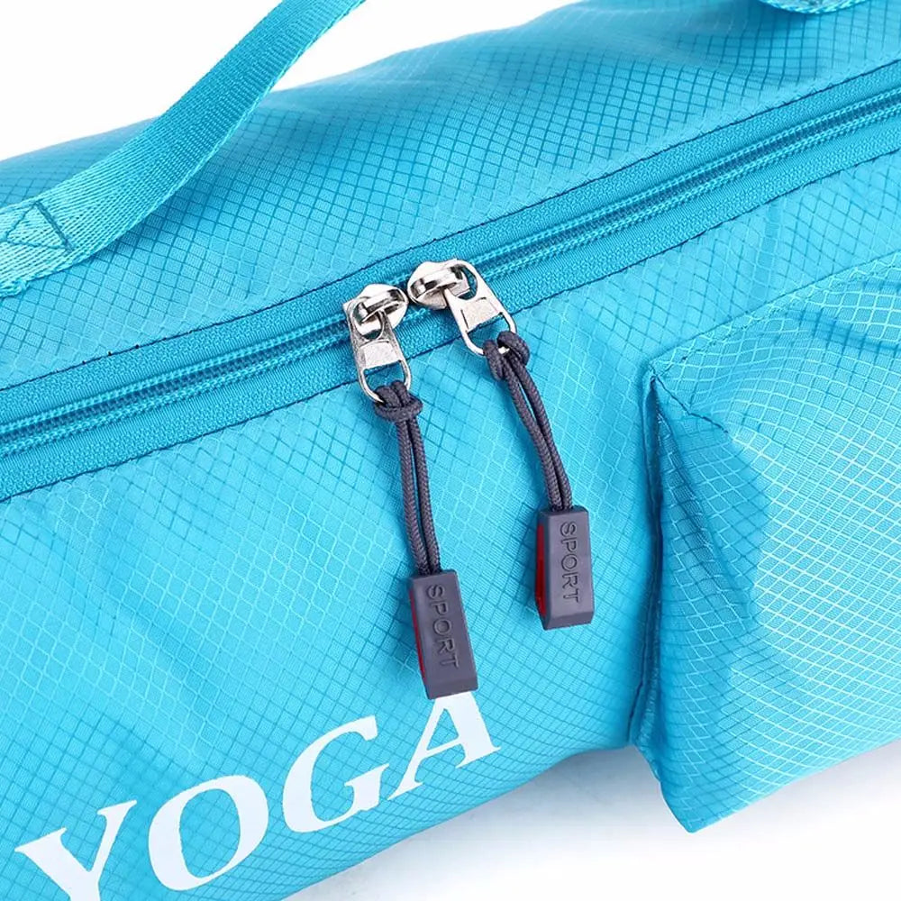 Gym Outdoor Large Capacity Waterproof Sports Bag Multifunction Pocket Yoga Mat Bag Carrier Knapsack Fitness Bag Yoga Mat Holder