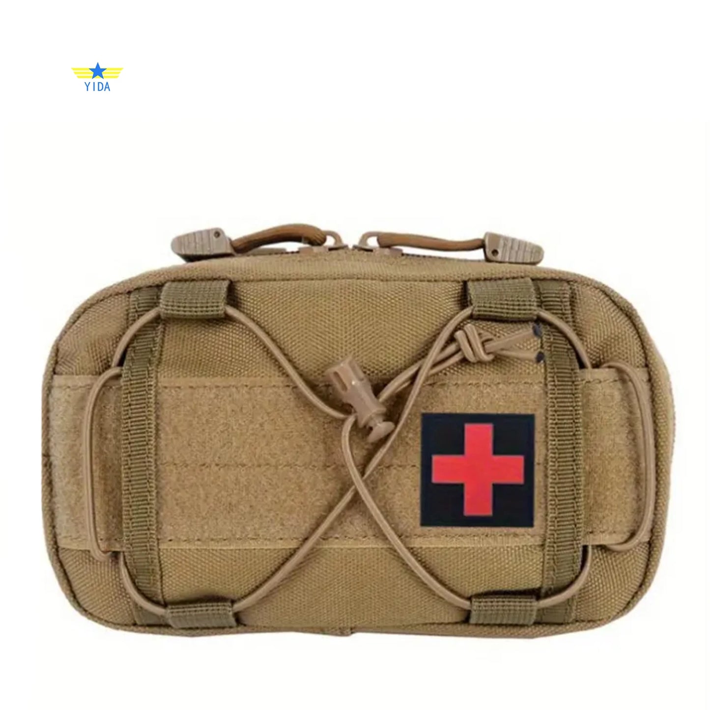 Tactical medical bag nylon high-quality molle bag can be tied on the belt waterproof large capacity wear-resistant