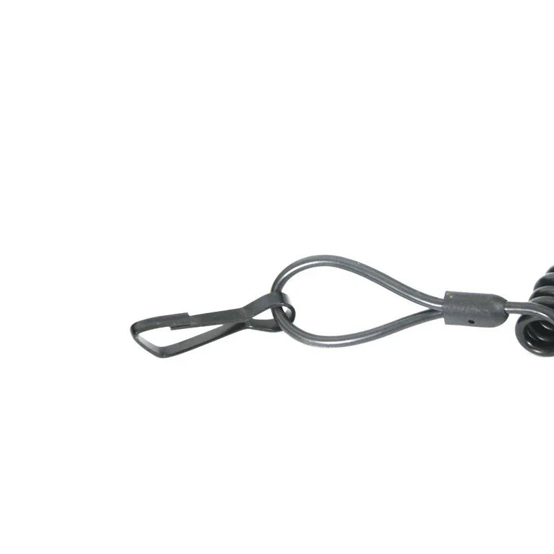Tactical Rifle Sling Hunting Pistol Hand Gun Secure Spring Lanyard Sling Outdoor Combat Gear