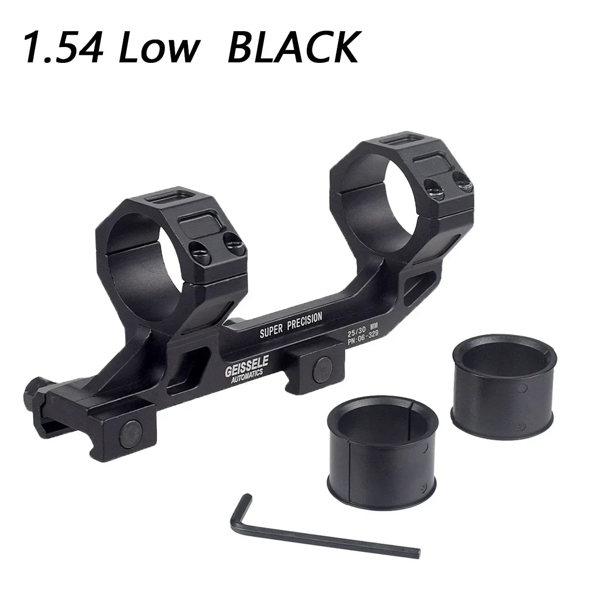 GEISSELE Cantilever Rifle Sight Scope High Low Mount Profile 20mm Picatinny Rail Base Super Precision 25.4mm 30mm Rings AR15 M4