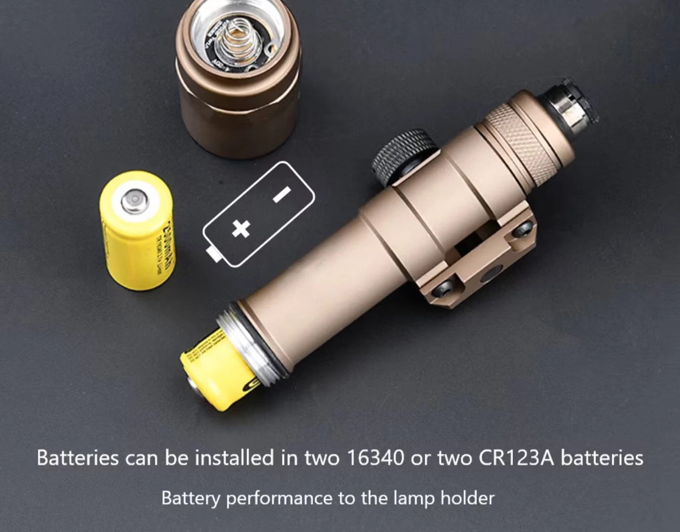 Tactical Surefir M600 M600B Flashlight Airsoft Rifle Flashlight Pistol Light Torch AR15 Hunting Weapon Gun light Pictinny Rail
