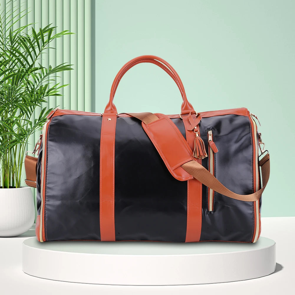 Foldable Luggage Travel Bag Gym Fitness Handbags for Women Men Outdoor Sports Shoulder Large Storage Training Long Distance Bag