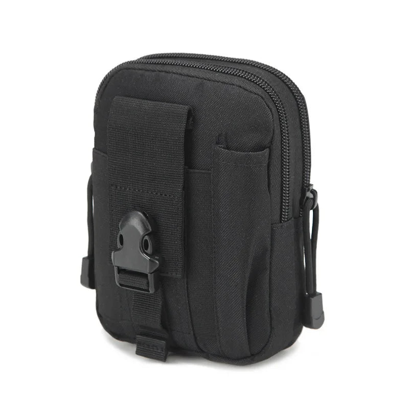 Tactical Molle Waist Pouch Outdoor Hunting Camping Men EDC Tool Bag Utility Gadget Organizer Vest Pack Purse Mobile Phone Case