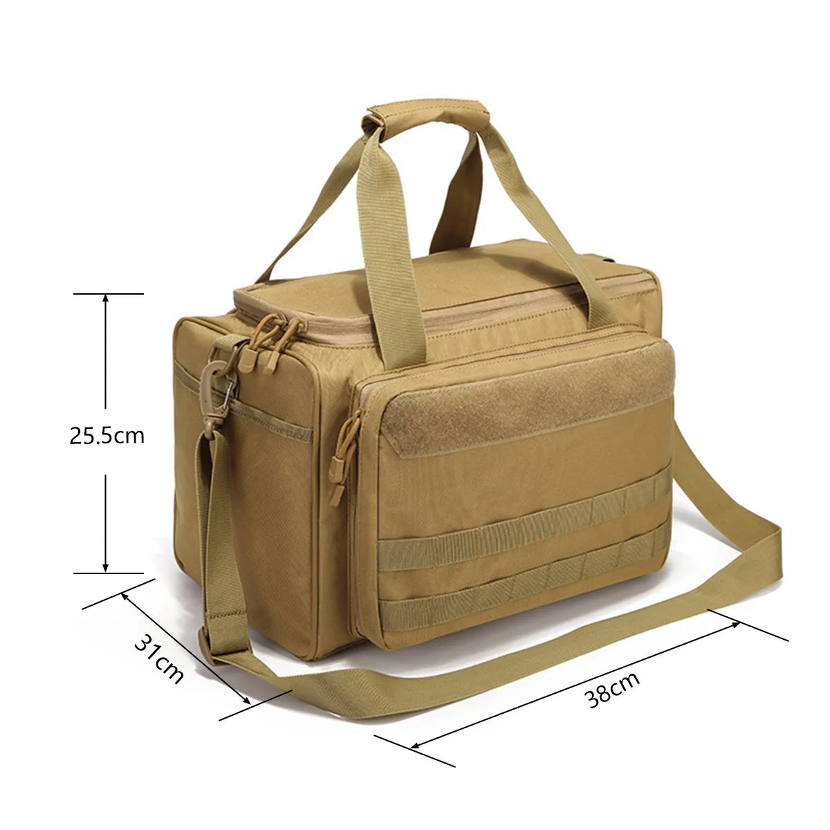 Tactical Storage Bag Multifunction Durable and Waterproof Suitable for Training Field Equipment with Adjustable Shoulder Straps