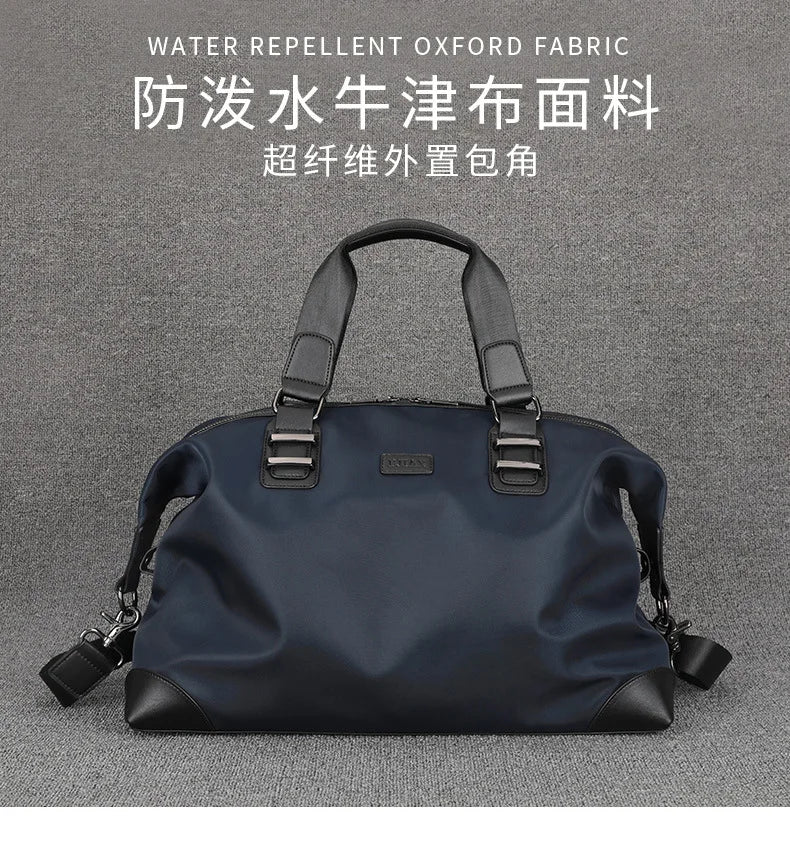 Gym Bag Men Hand-Held Luggage Bag Short Distance Large Capacity Travel Luggage Bag Business Trip Lightweight Travel Bag Leisure