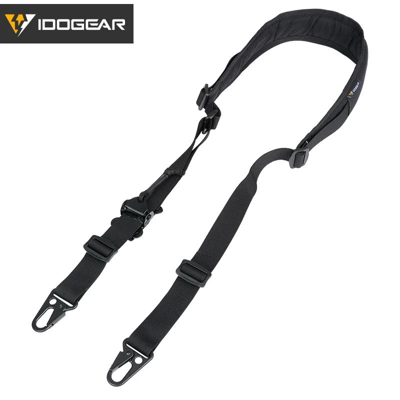 IDOGEAR Tactical R-ifle Sling Slingster 2 Point Hunting Quick Pull Ranger Green 3428