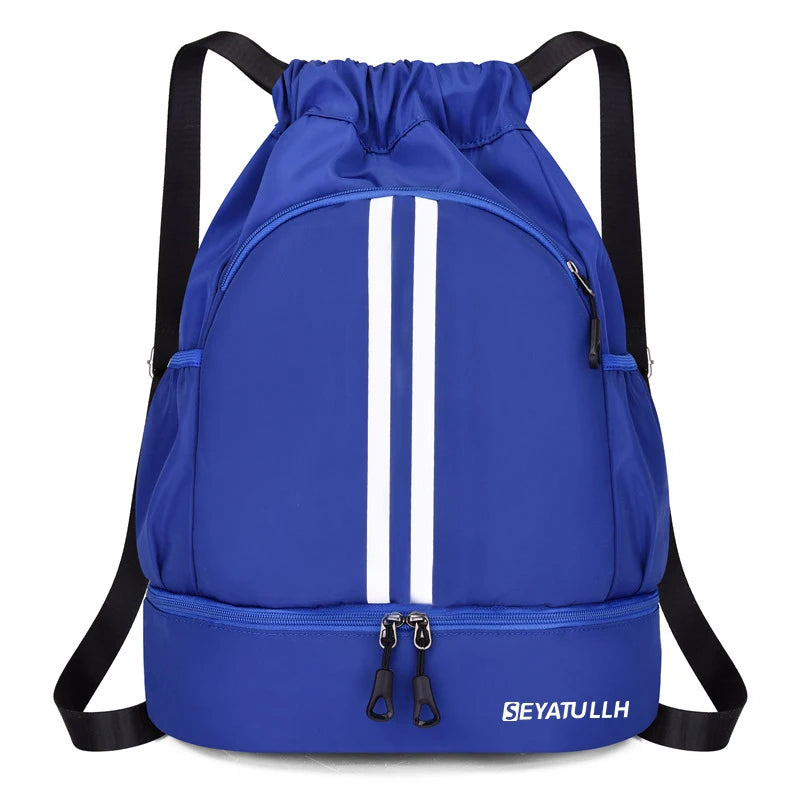 Gym Bag Fitness Backpack Women Men Basketball Backpack Outdoor Soccer Football Storage Bags Training Drawstring Sports Knapsack