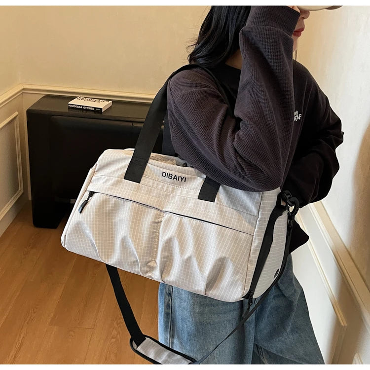 Outdoor bag picnic bag.Sports Gym Bag for Women Girls Travel Duffle Bag Lightweight Carry on Weekender Bag Overnight Bag Gifts
