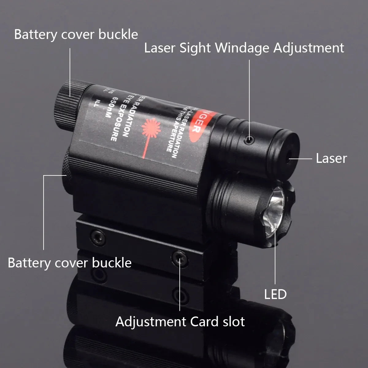 Tactical Weaponlight with Rem