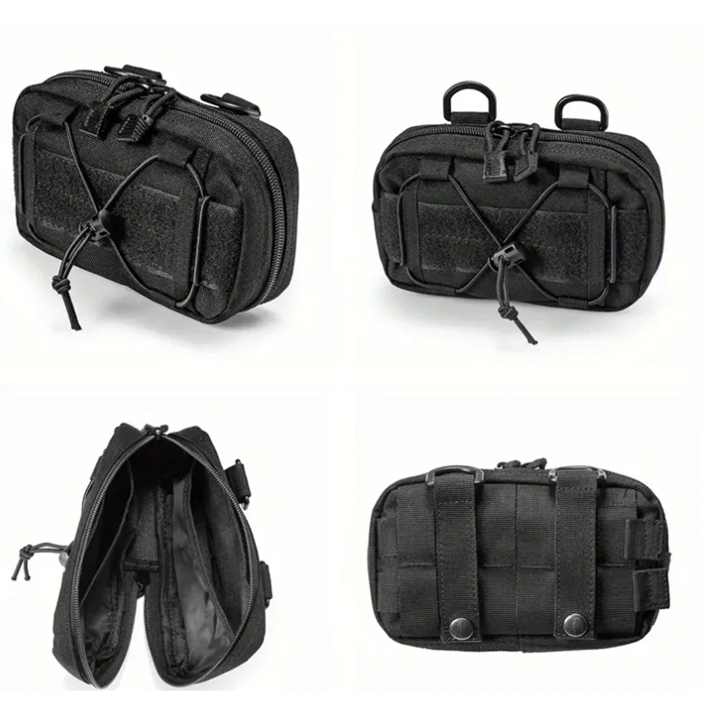 Tactical medical bag nylon high-quality molle bag can be tied on the belt waterproof large capacity wear-resistant