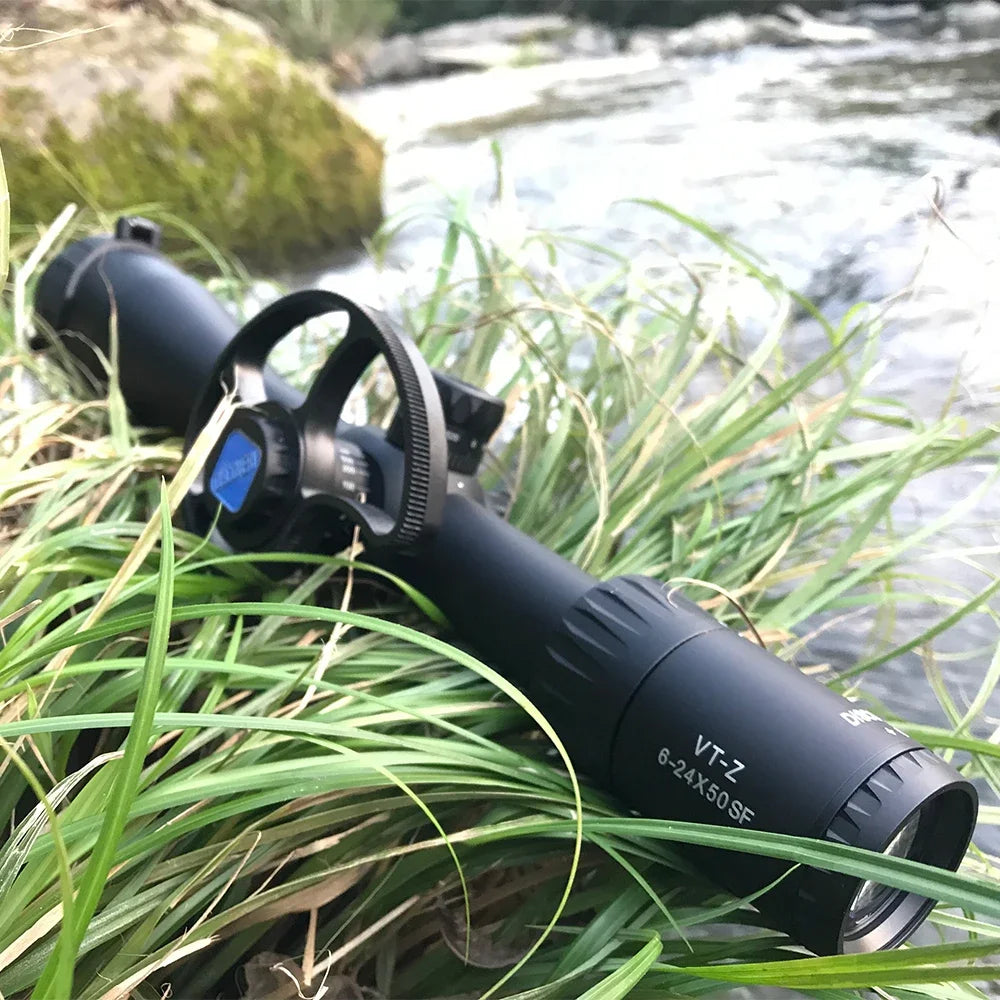 FFP Discovery Riflescope 6-24x50 VT-Z .22LR Shockproof Glass Etched Reticle for Bird Hunting