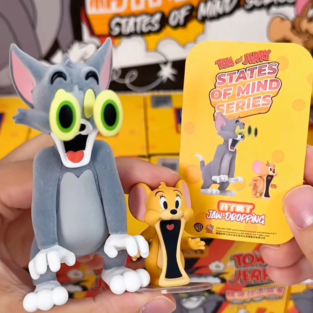 Genuine 52toys Tom And Jerry Mental State Appreciation Series Blind Box Trendy Toys Blind Boxes Birthday Surprise Blind Box Gift