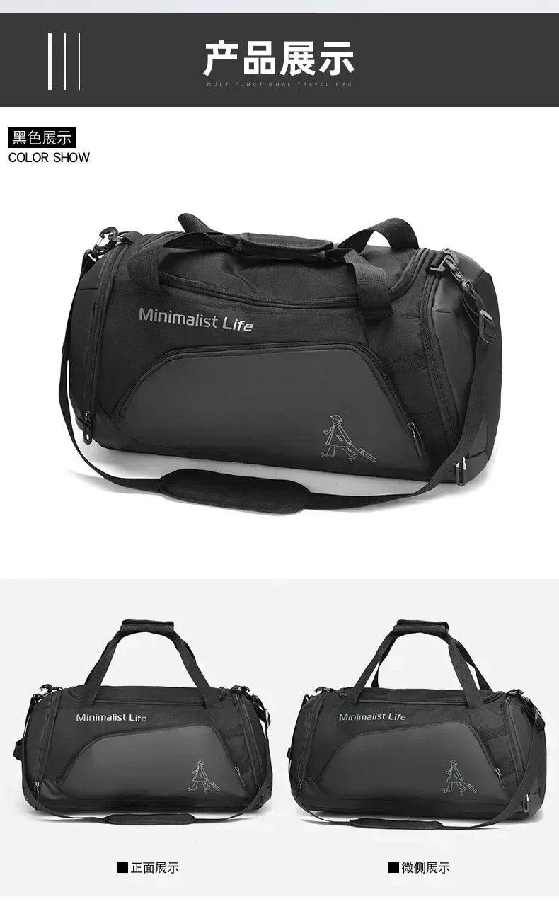 Sports Bag Gym Bag Waterproof Training Fitness Bags Durable Multifunctional Handbag Outdoor Sporting Swimming Tote