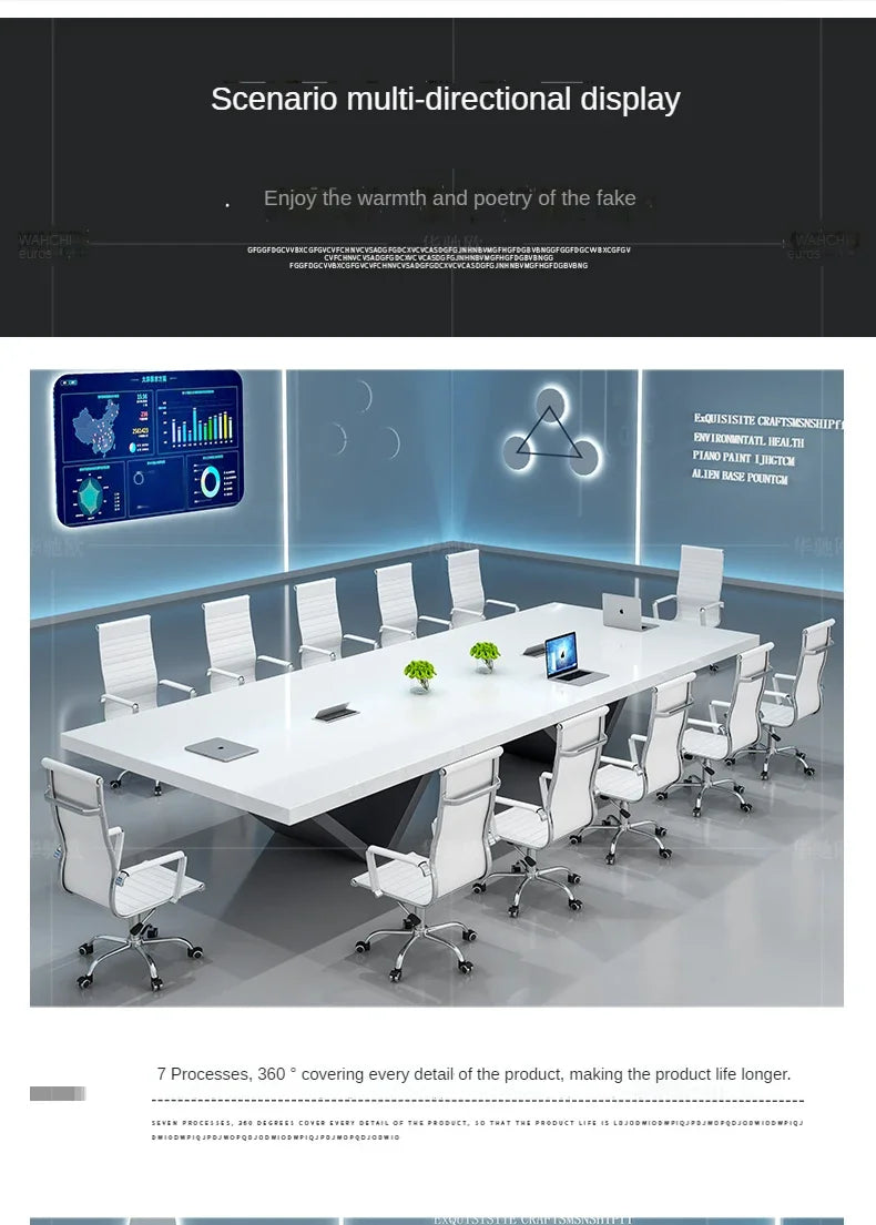 Modern Luxury office furniture Meeting Room table Boardroom Conference Tables executive table office desk commercial furniture