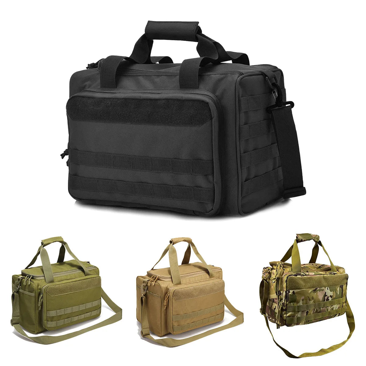 Tactical Storage Bag Multifunction Durable and Waterproof Suitable for Training Field Equipment with Adjustable Shoulder Straps