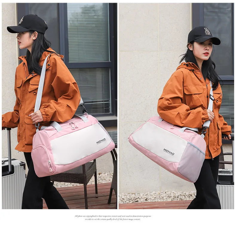 Fitness Bag Men's Gym Backpack Large Capacity Bag Sports Bags Man Woman Yoga Bag Training Waterproof Bag New Basketball Bag