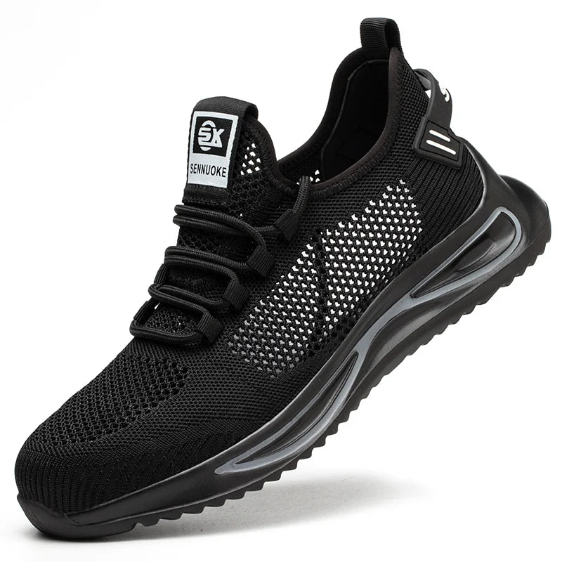 Safety Shoes Man for Work in Low Price with Steel Toe Work Wear Industrial Protection OriginalSecurity-Protection