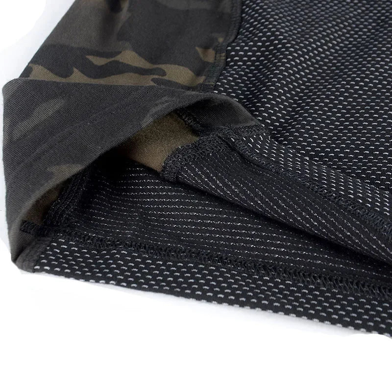 Military Tactical Shirt Men Camouflage Paintball Long Sleeve T Shirt Multicam Cotton Combat Shirts Camo Army T-Shirt