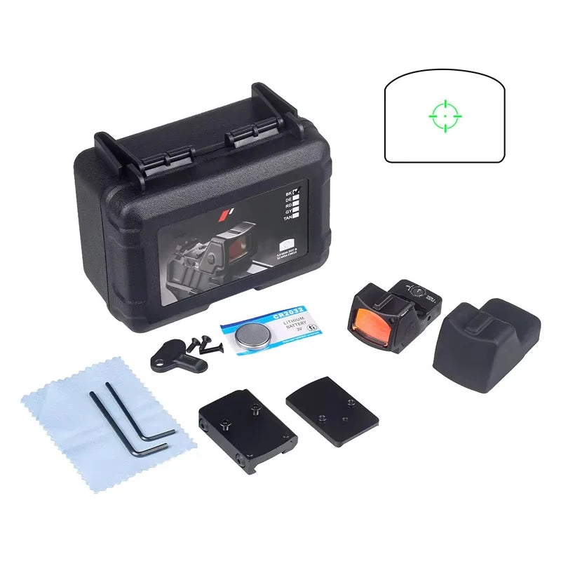 Tactical Trijic RMHD 3MOA Red Dot Sight Reflex Sight G Picatinny Rail/mount No Parallax HD Imaging Handgun Rifle Scopes