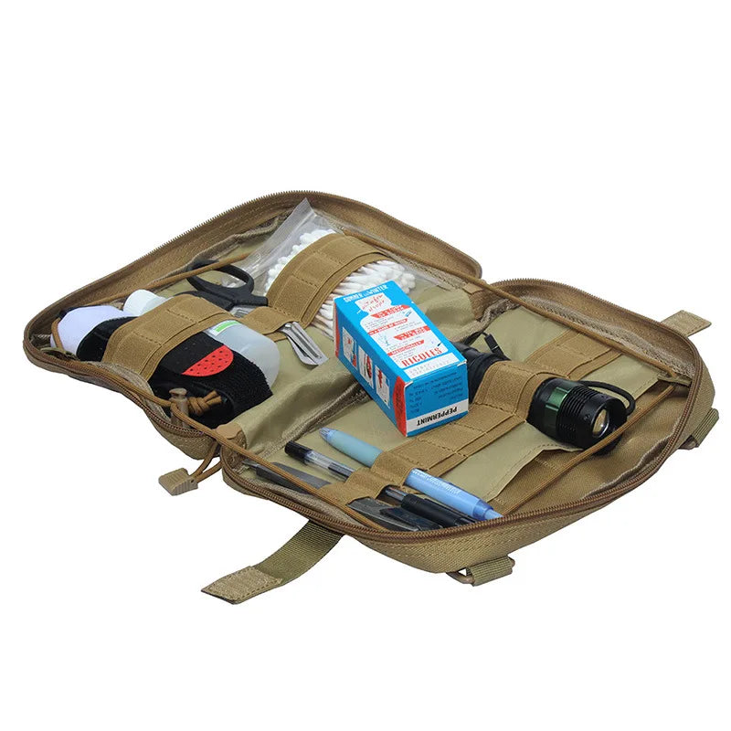 Molle Military Pouch Bag Medical EMT Tactical Outdoor Emergency Pack Camping Hunting Accessories Utility Multi-tool Kit EDC Bag