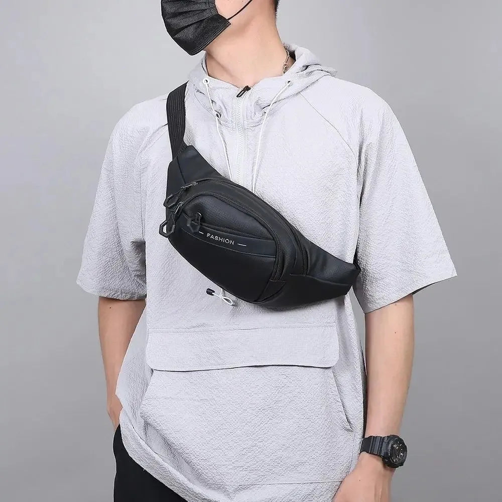 Gym Bag Multi-function Men Chest Bag Waterproof Lightweight Fanny Phone Pack Wear-resistant Belt Bag Sports Phone Bag Men Women