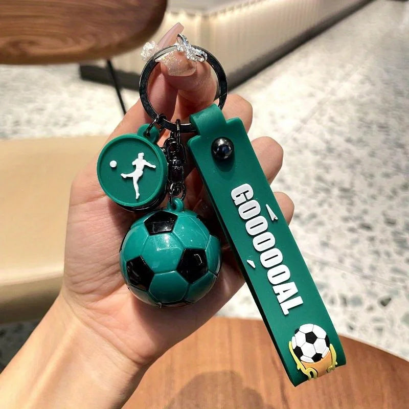 Football Fans Game Football Key Chain Exquisite Football Fashion Backpack Pendant Car Key Chain Accessories Gift For Men Women