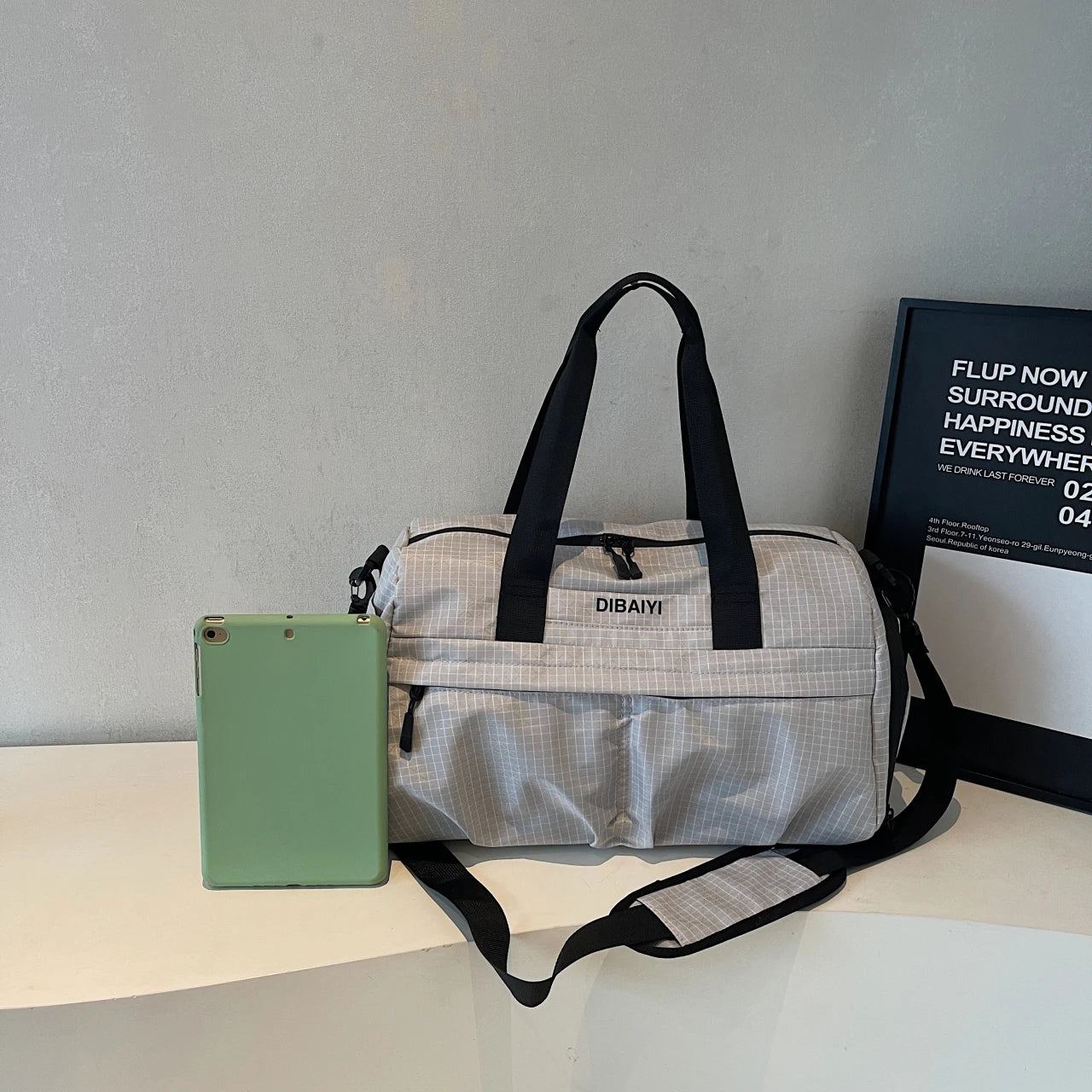 Outdoor bag picnic bag.Sports Gym Bag for Women Girls Travel Duffle Bag Lightweight Carry on Weekender Bag Overnight Bag Gifts