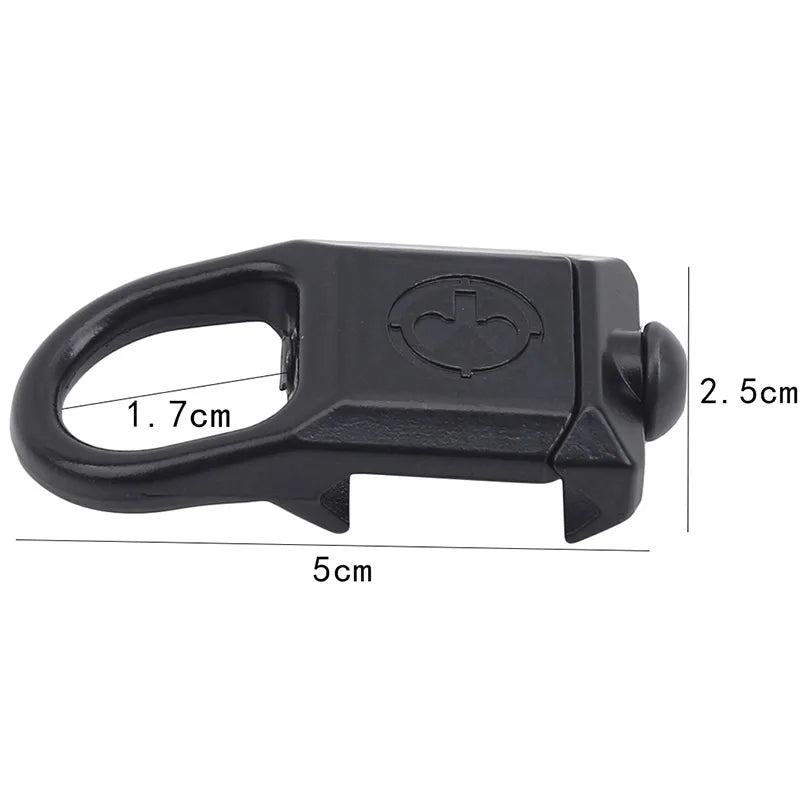 Quick Detach RSA GBB Buckle QD Sling Steel Mount Airsoft Rifle Fit 20mm Picatinny Weaver Rail Hunting Gun Accessories
