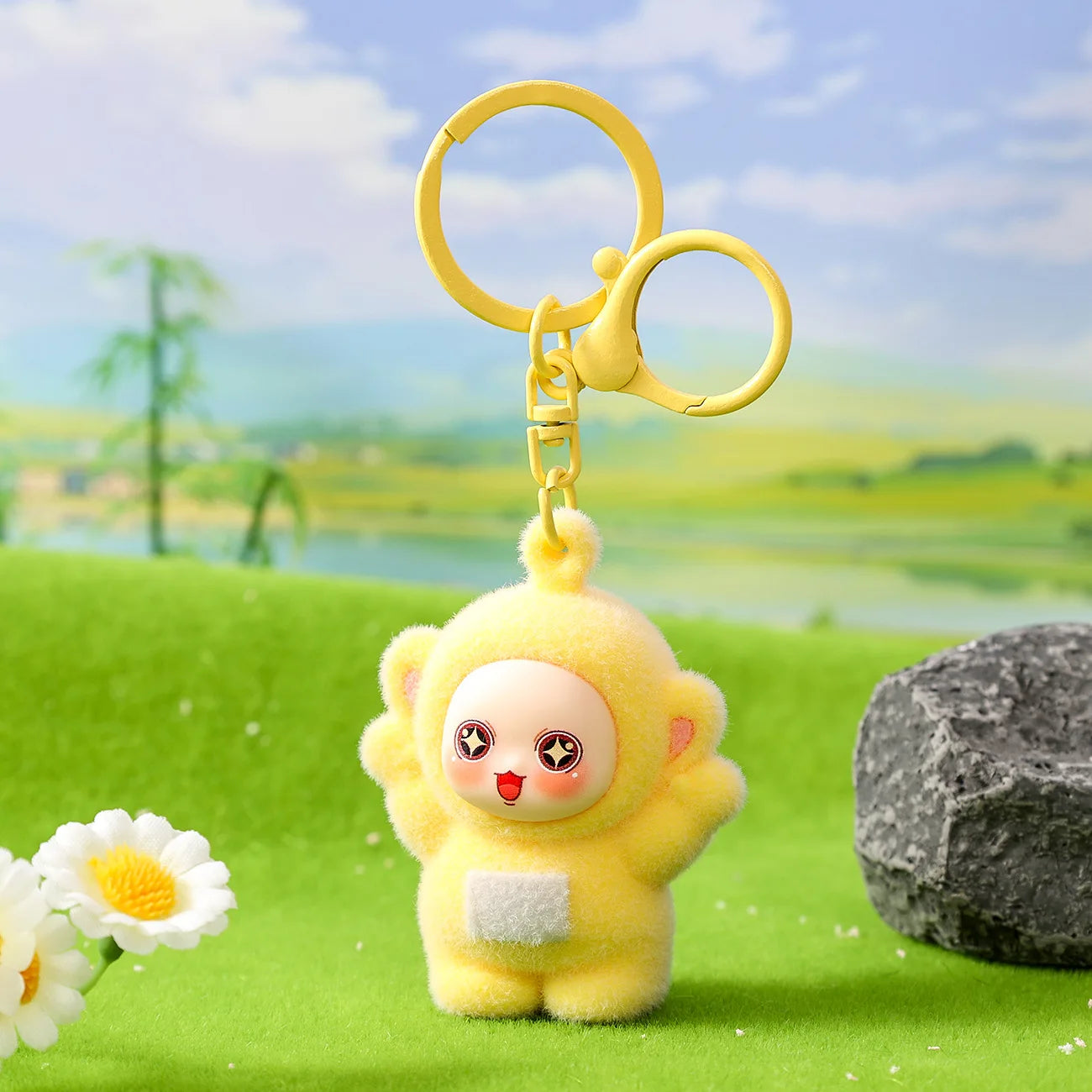 Four Color Baby Series Cartoon Keychains, Small Pendants, Trendy Children's Gifts, Cute Dolls, Couple Schoolbags And Pendants