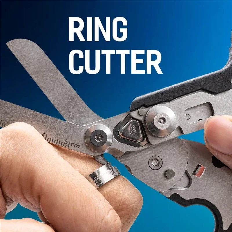 Tactical Multifunction Scissor For Leatherman Raptors First Aid Expert Folding Scissors Outdoor Survival Tool Combination Gadget