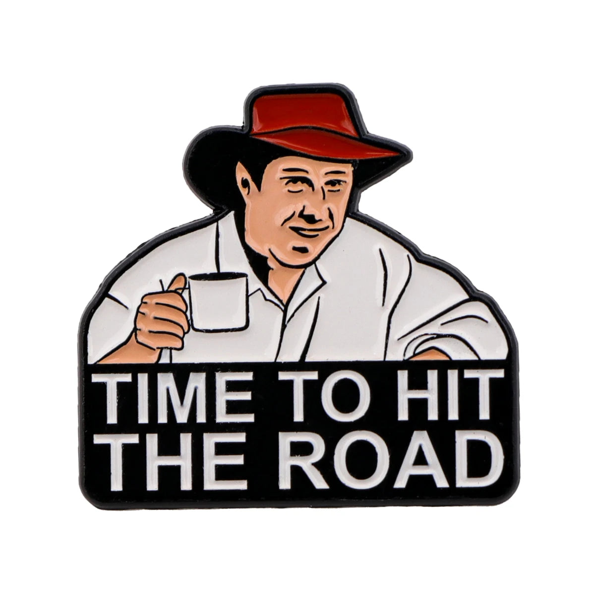 Friends Enamel Pin Funny Quotes Badges on Backpack Women Brooches Men Lapel Pins Cartoon Jewelry Cosplay Accessories Toys Gift