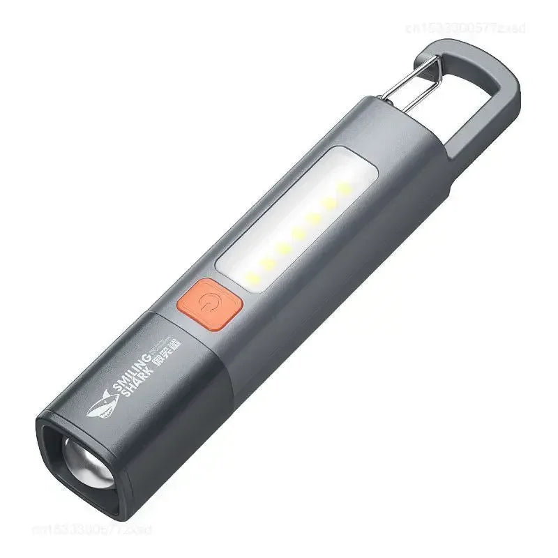 Xiaomi Strong Lighting ABS Flashlamp Charging Portable Outdoor Mini Flashlight Camping Hanging Telescopic Focus COB Side Lamp