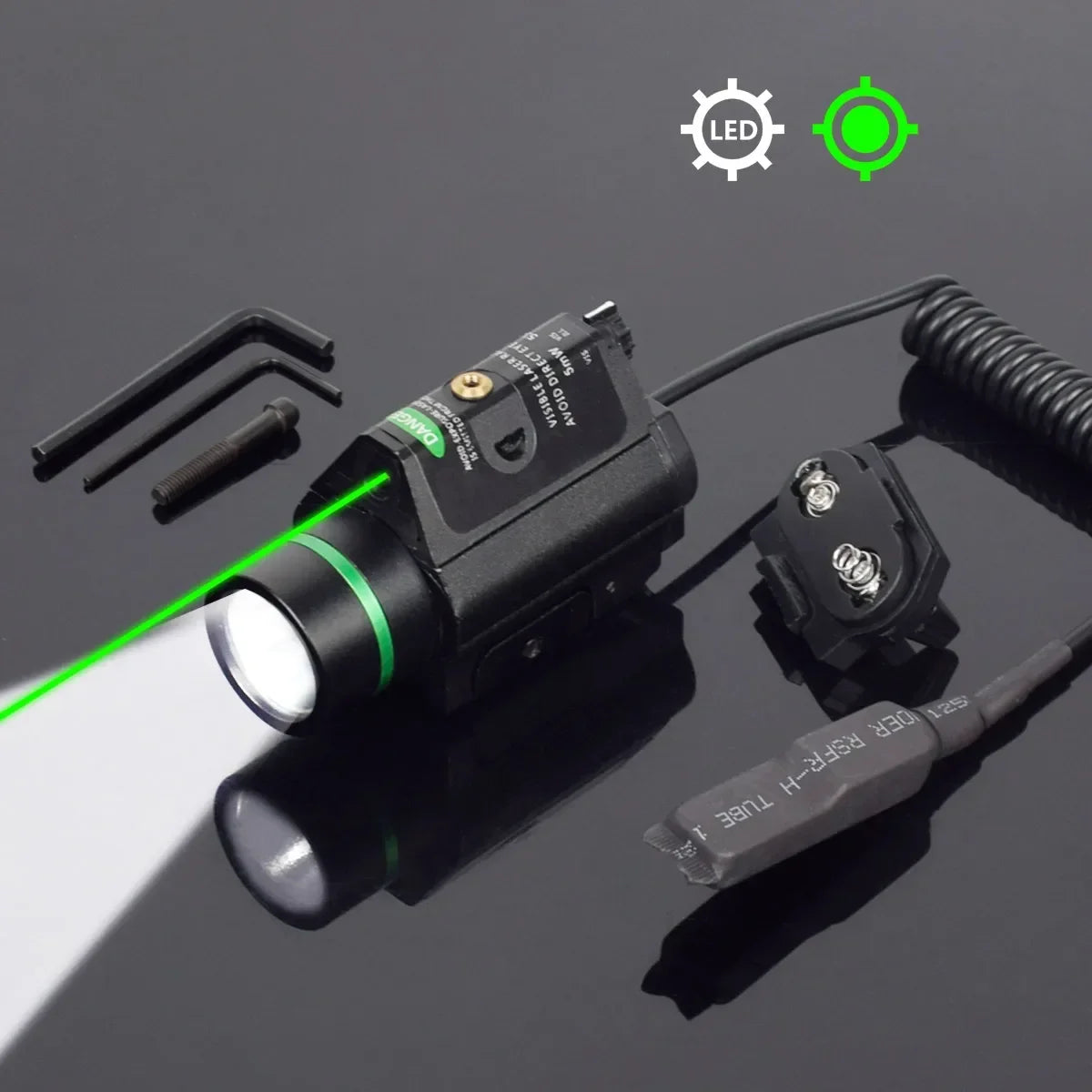 Tactical Weaponlight with Rem