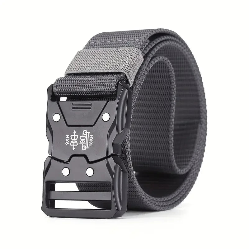 Tactical Waist Belt - Durable Automatic Buckle, Perfect for Outdoor Adventures, Unisex Accessories for Men and Women