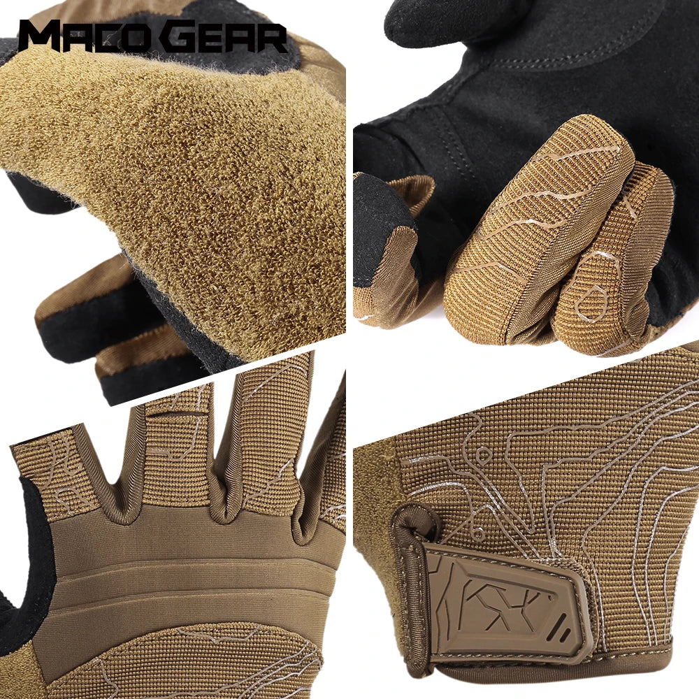 Tactical Gloves Full Finger Glove Touch Screen Driving Mittens Paintball Hunting Hiking Shooting Airsoft Cycle Working Men Glove