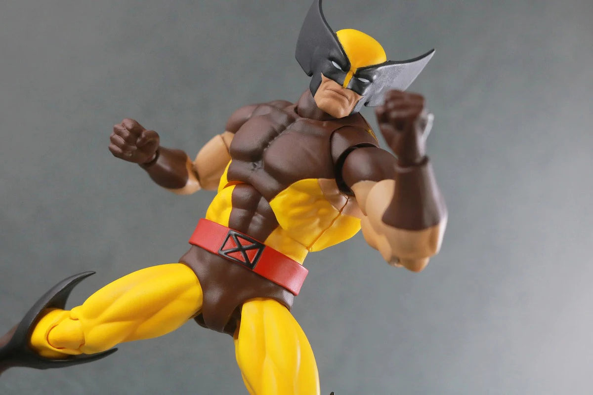 New CT Toys Mafex 96 Wolverine Figure Brown Comic X-Men Action Figure Mafex 138 Shf Anime Figurine Ko Model Toy Gifts