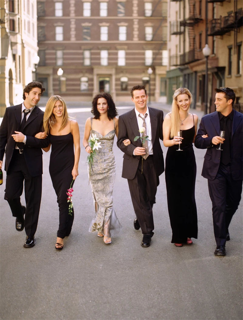 Friends Tv Show Poster Aesthetics Six of One Movie Pictures Canvas Painting For Wall Art Mural Room Decor Home Living Decoration