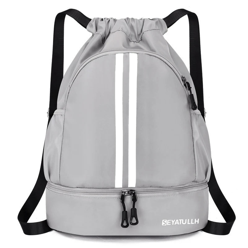 Gym Bag Fitness Backpack Women Men Basketball Backpack Outdoor Soccer Football Storage Bags Training Drawstring Sports Knapsack