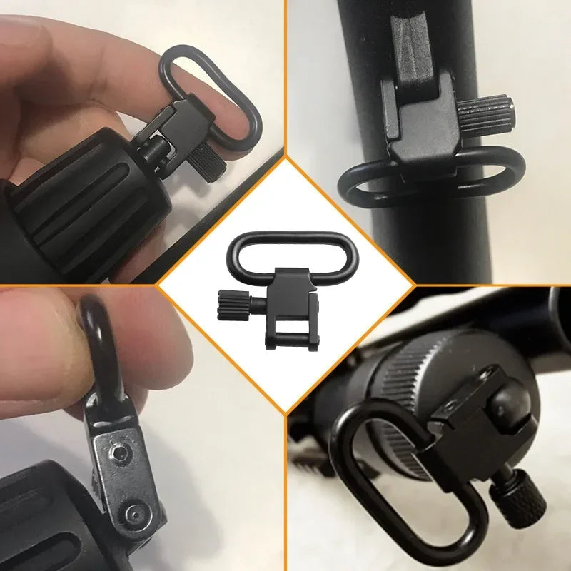 Outdoor QD Hunting Sling Swivel Two Point Sling Strap Belt Buckle Mlok Quick Detachable Gun Mount Ring Rifle Ar15 Accessories