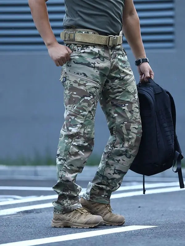 Tactical pants Men's slim-fit training pants Waterproof spring and fall outdoor overalls assault pants