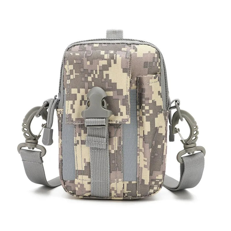 Tactical Molle Waist Pouch Outdoor Hunting Camping Men EDC Tool Bag Utility Gadget Organizer Vest Pack Purse Mobile Phone Case