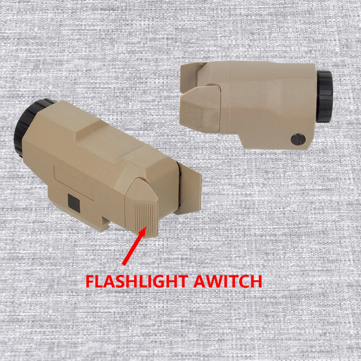 Tactical INFORCE WML Weapons Scout Flashlight Fit Airsoft Rifle AR15 APL APL-C Pistol Gun Light Hunting Strobe Torch