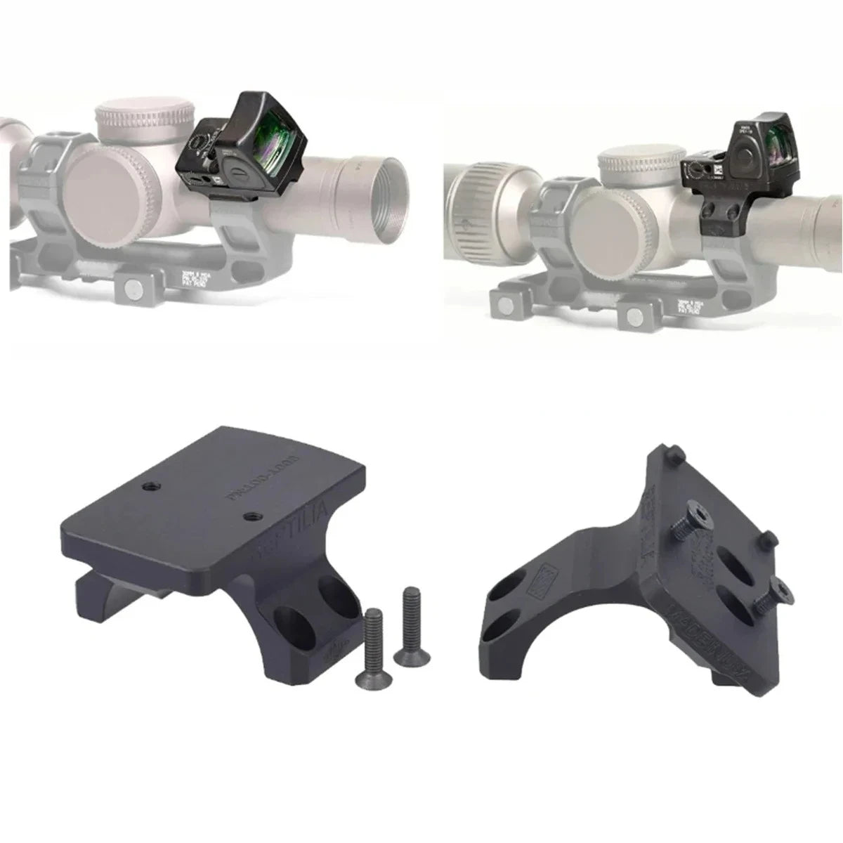 ROF-90/45 RM Red Dot Sight Raiser Mount For GEISSELE SUPER PRECISION 25.4/30mm Ring Scope Mount Rifle AR15 M4 M16