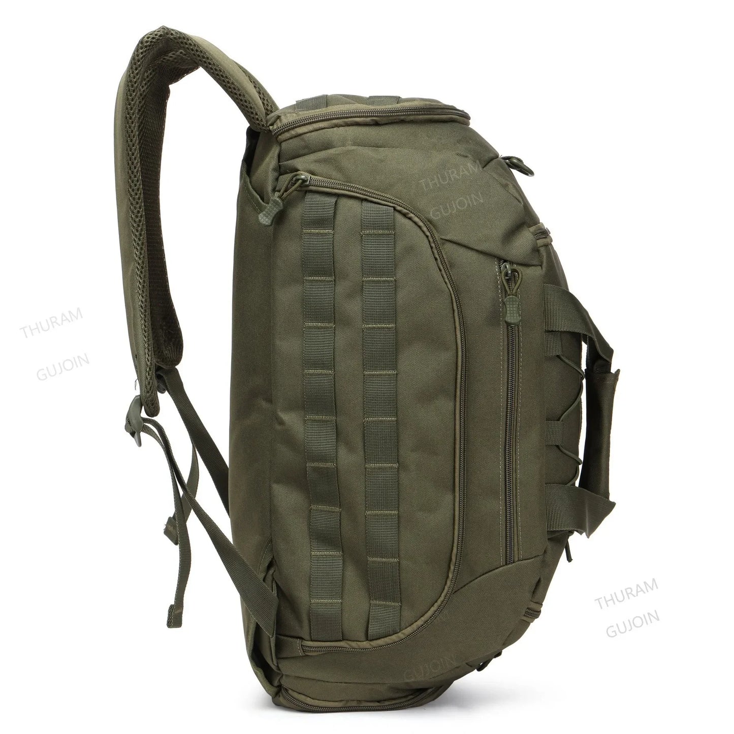 Gym Backpack with Shoe Compartment Convertible Duffel Sling Bag for Men Women Weekender Overnight Bag 3-in-1 Tactical Travel Bag