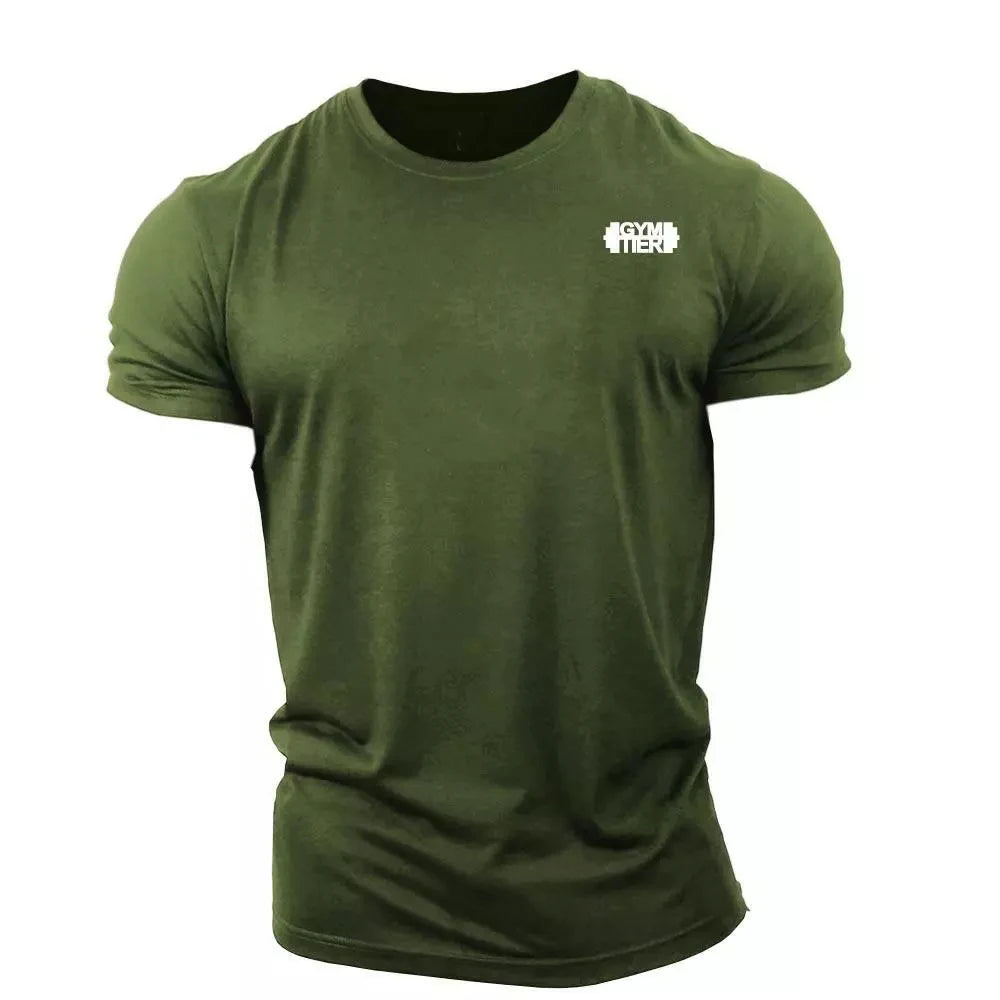 GYMTIER Gym T-Shirt | UK Bodybuilding Top Gym Clothing Vest Workout Training Mens T Shirts T Shirts for Men