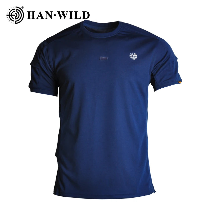 Tactical Shirt Airsoft T-shirts Men Clothing Quick Dry Outdoor Hiking Camping Combat Shirts Sports Trainning Hunting Outfit