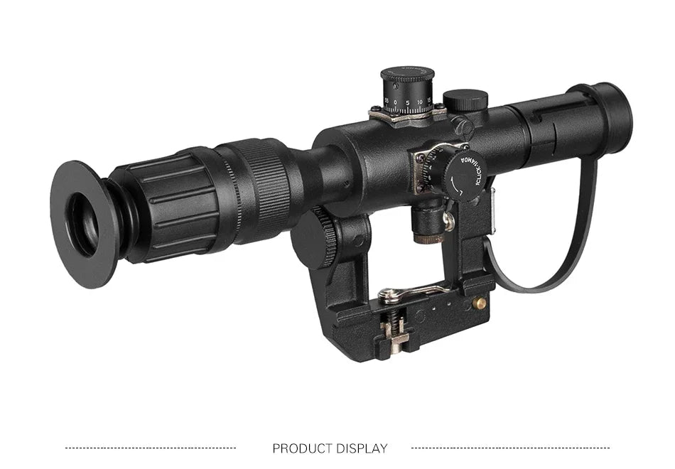 Tactical Svd Dragunov 4x26 Red Illuminated Scope For Hunting Rifle Scope Shooting Ak Scope Red Dot Hunting Optics Hunting Laser