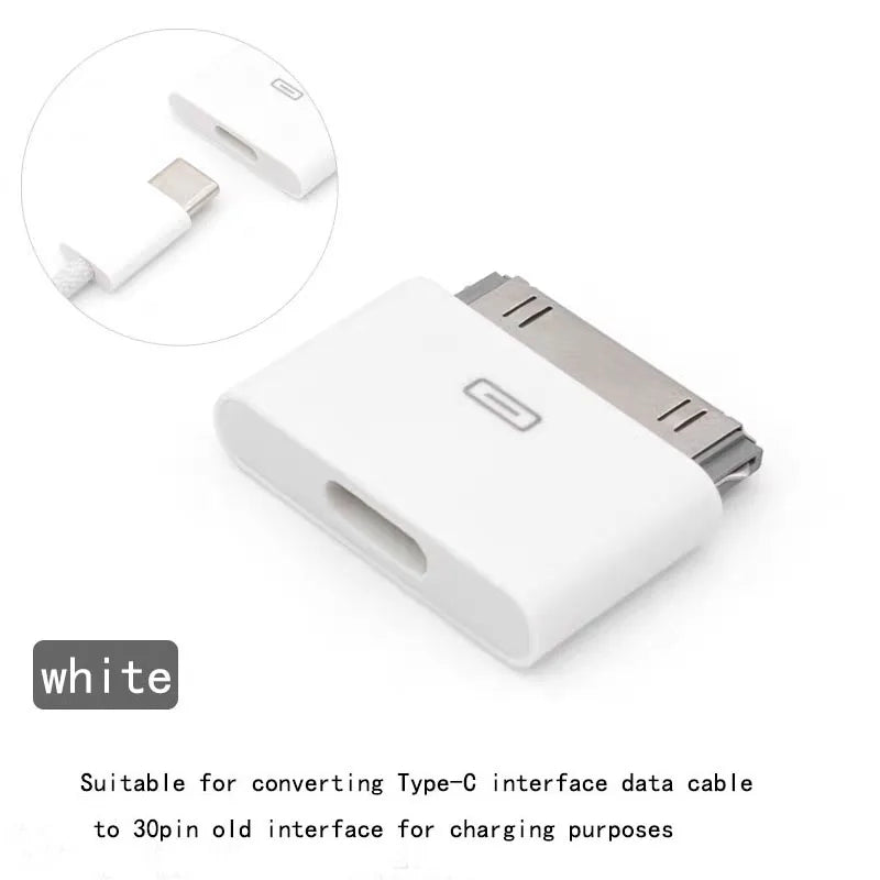 Type-C Mobile Adapter Type-C Female To 4th Generation 30P-IN Male Charging Data Transfer Mobile Adapter
